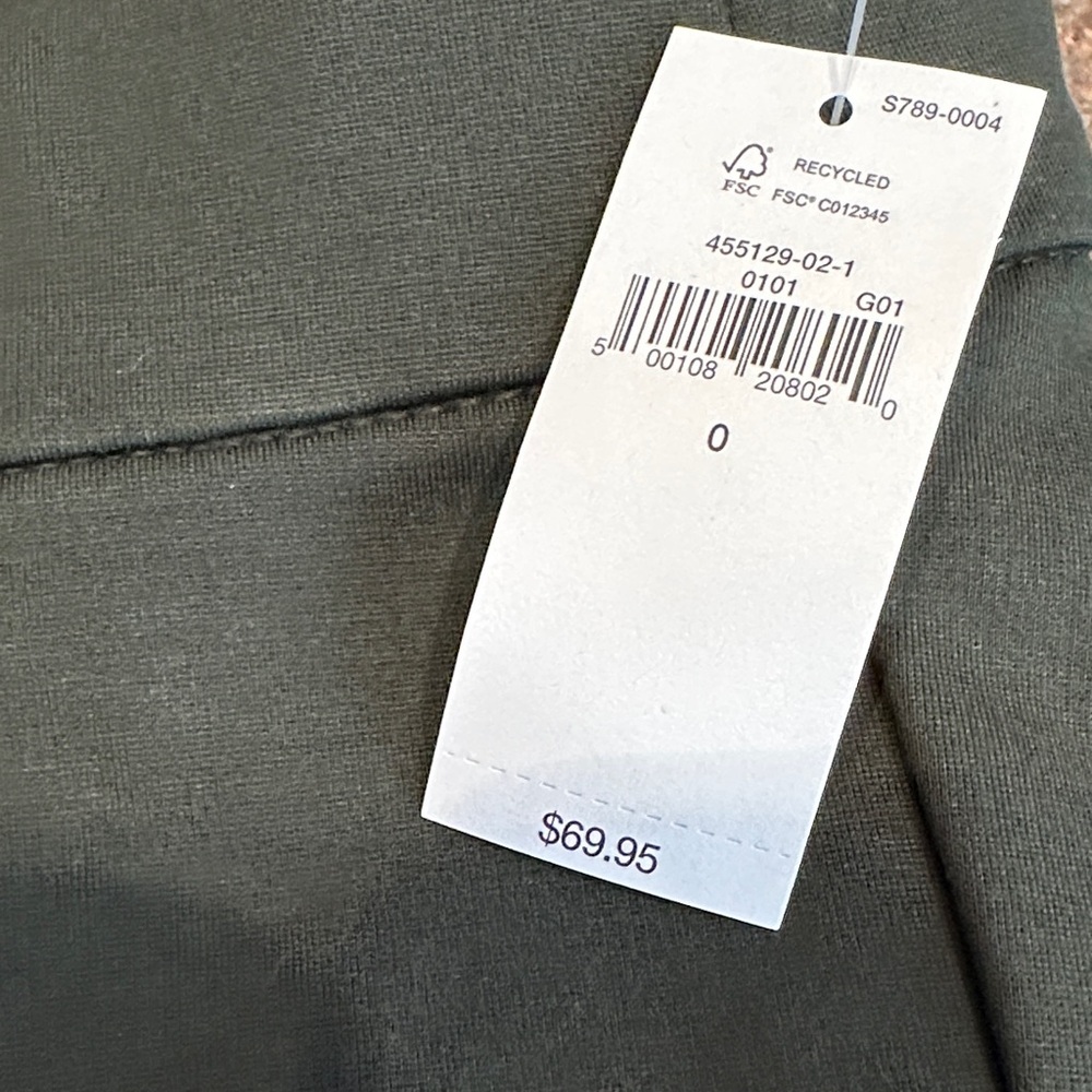 GAP Women's Dark Green Pants - Picture 3 of 5